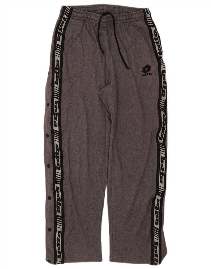 LOTTO Pantalon de Survêtement d'Entraînement Homme Gris Moyen Polyester