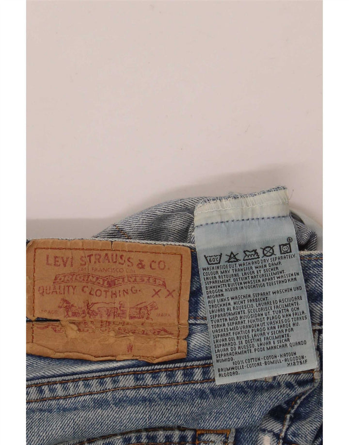 Levi's Jean droit vieilli W36 L32 homme bleu coton