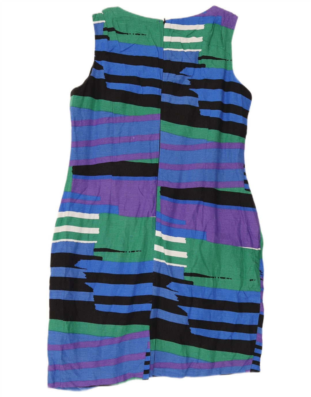 Marks & Spencer Robe fourreau Per Una pour femme UK 20 2XL Rayé multicolore