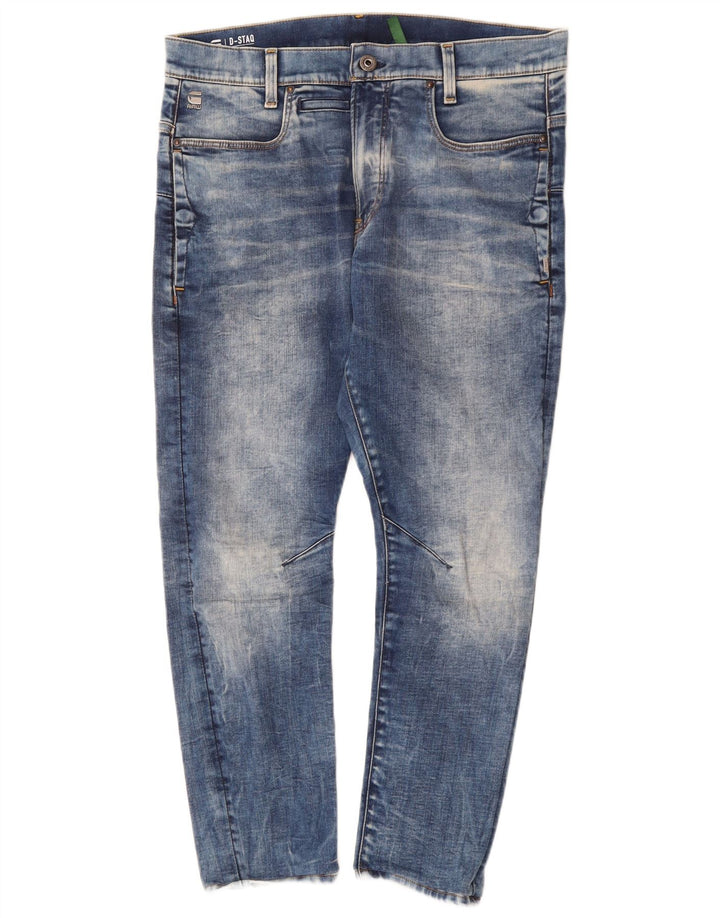 G-STAR Jean Slim Homme W32 L26 Bleu