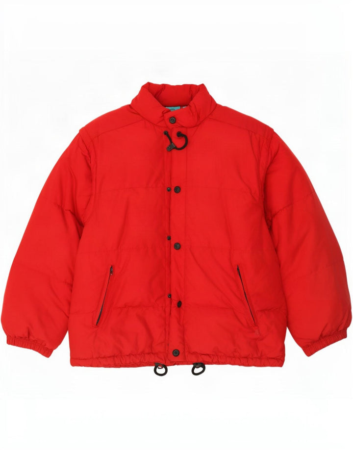 Colle Veste de ski rembourrée pour homme IT 50 Large Rouge Polyester