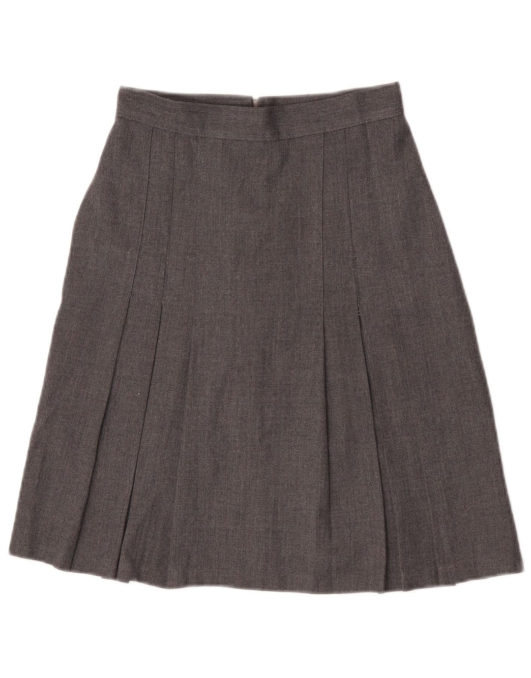 Marks & Spencer Jupe trapèze fille 11-12 ans W23 Gris Polyester