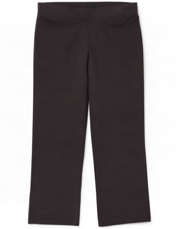 Marks & Spencer Pantalon droit décontracté pour femme UK 18 XL W38 L29 Gris