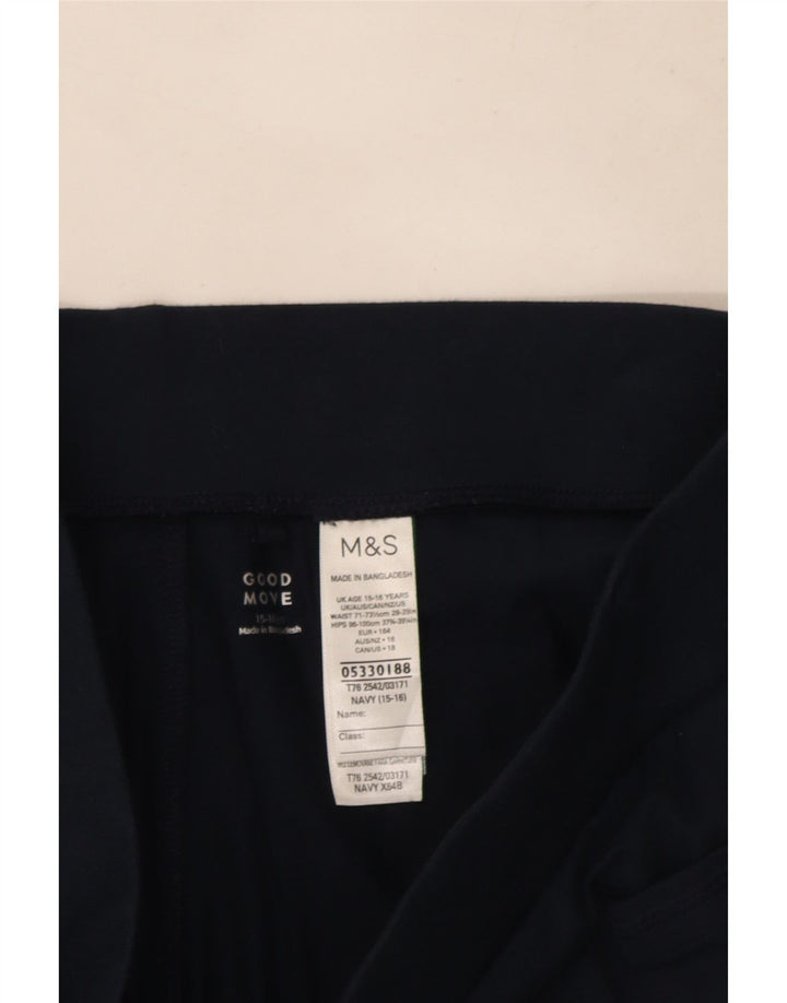 Marks & Spencer Jupe-short Fille 15-16 ans Bleu Marine Coton