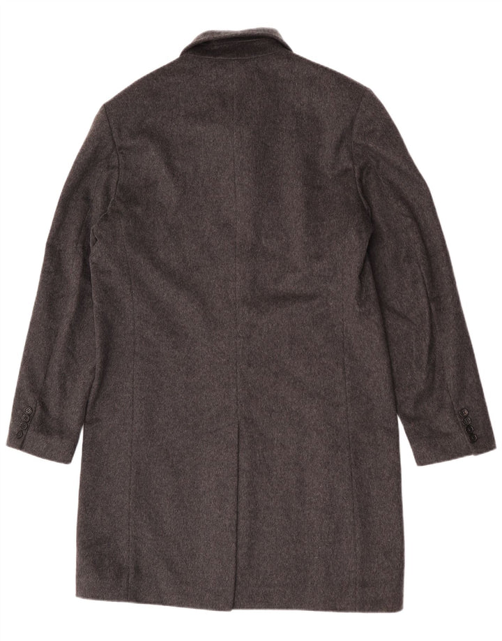 Benetton Pardessus Homme IT 50 Large Gris Laine