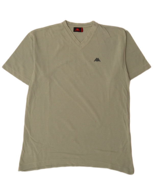 Kappa T-Shirt Homme Haut Large Vert Coton