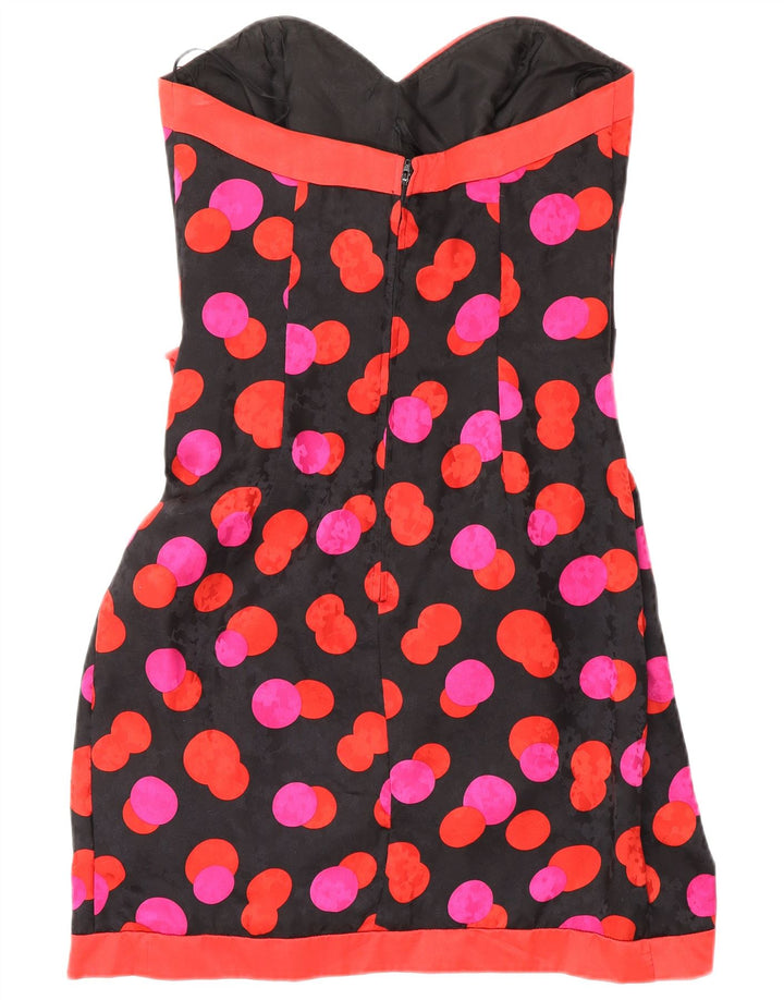 MUREK Robe bustier pour femme UK 10 Petits pois multicolores