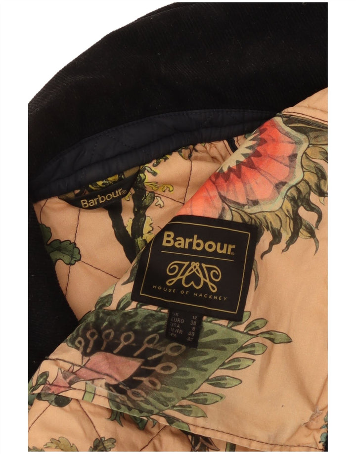 Barbour Veste matelassée pour femme UK 12 Bleu marine moyen