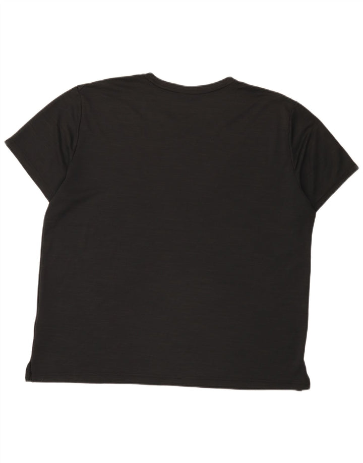 Nike T-shirt Dri Fit pour homme XL en polyester moucheté noir
