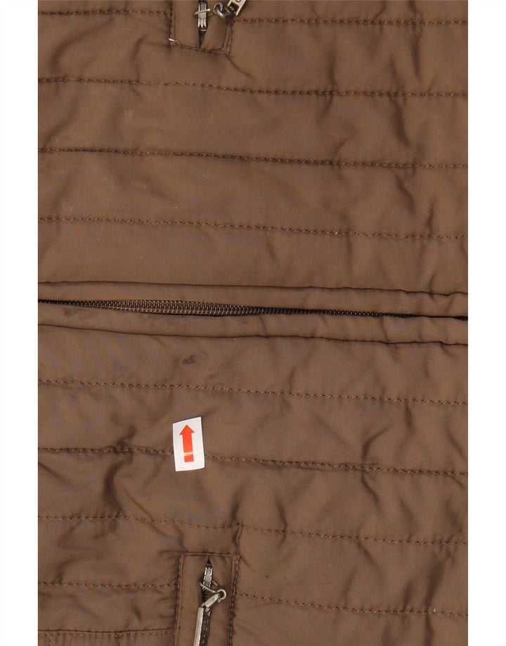 PACO Veste matelassée pour femme UK 44 Marron moyen Polyester