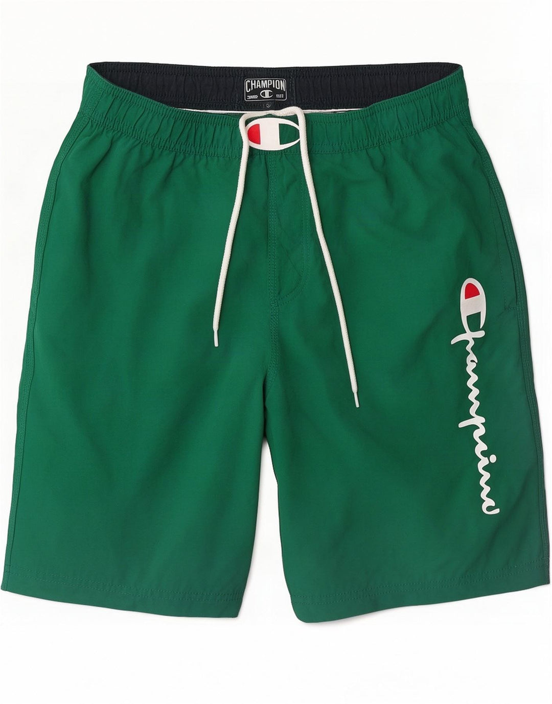 Champion Short de Bain Graphique Homme Petit Vert Polyamide