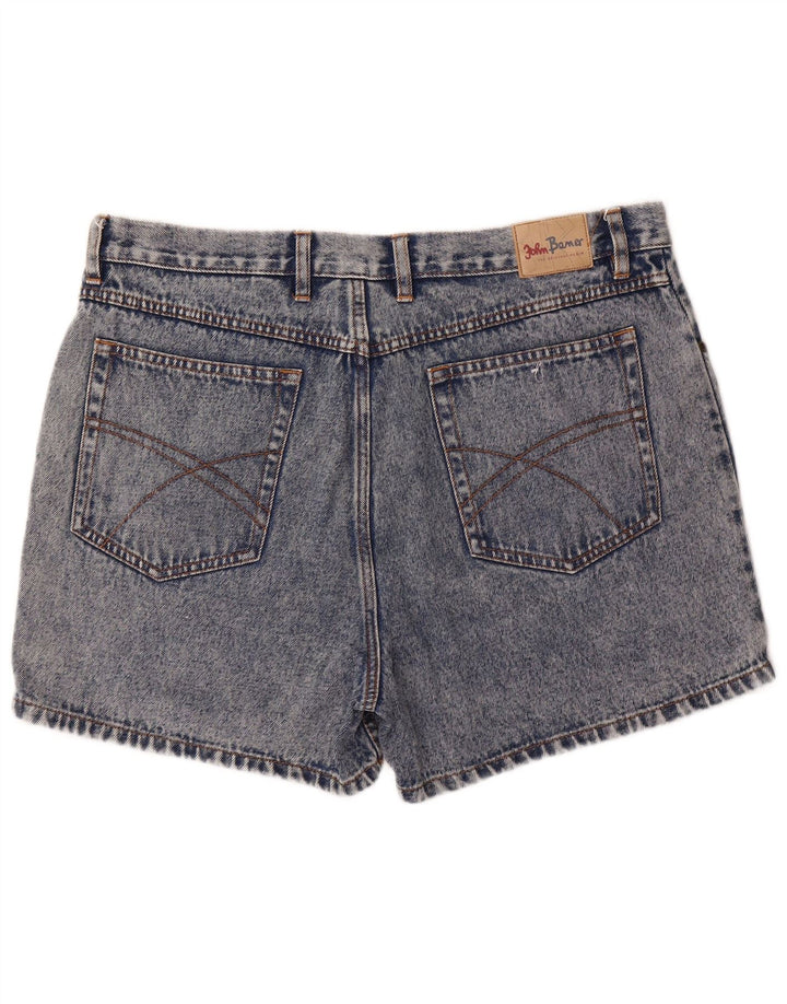 John Baner Short en jean pour homme W38 XL Bleu Coton