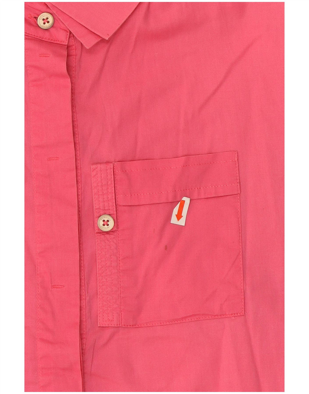 Jeckerson Chemise pull à manches 3/4 pour femme UK 10 Petit coton rose