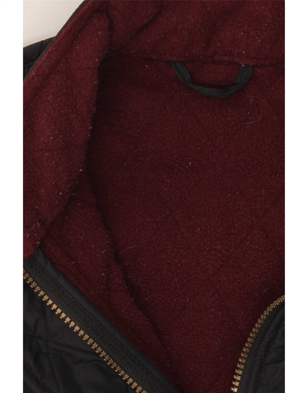 Barbour Gilet matelassé pour femme UK 16 Large Noir Polyester Classique