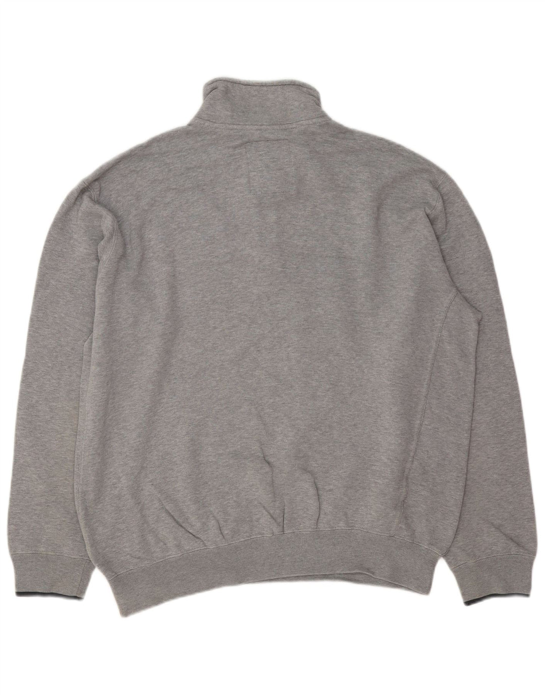 CHAMPION Sweat-shirt graphique à col zippé pour homme XL Gris Coton