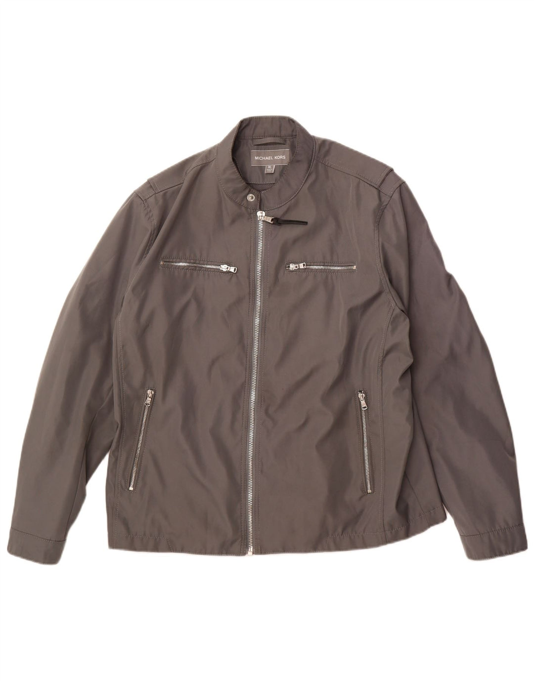 MICHAEL KORS Veste utilitaire pour hommes UK 42 XL Gris Polyester