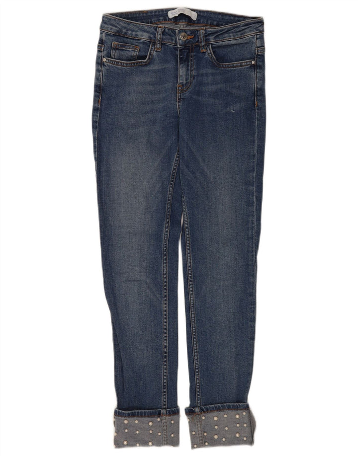 Zara Jean Slim Femme EU 34 2XS W24 L26 Bleu