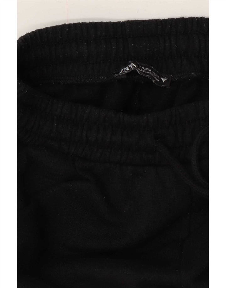 Pantalon de survêtement Zara pour femme, pantalon de jogging UK 14, noir moyen