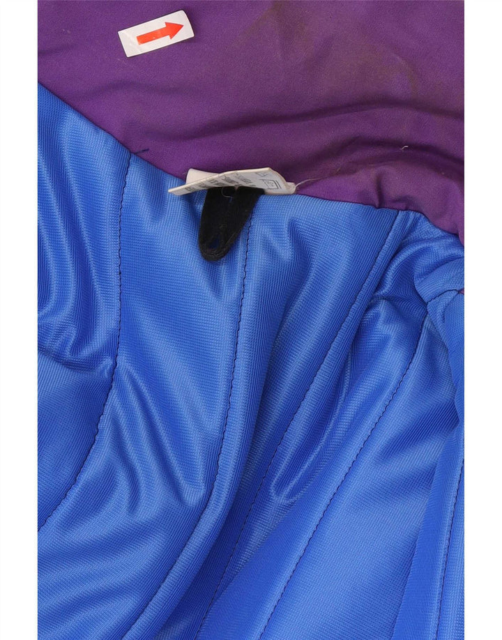 manteau rembourré femme vintage UK 18 XL Polyester Violet