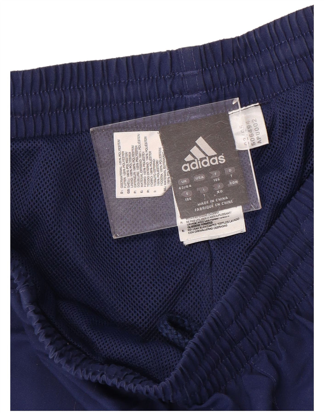 ADIDAS Pantalon de survêtement graphique pour homme UK 42/44 Large Bleu marine
