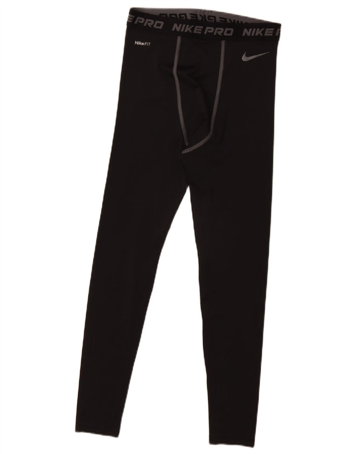 Nike Leggings graphiques pour hommes UK 39/41 Polyester noir moyen