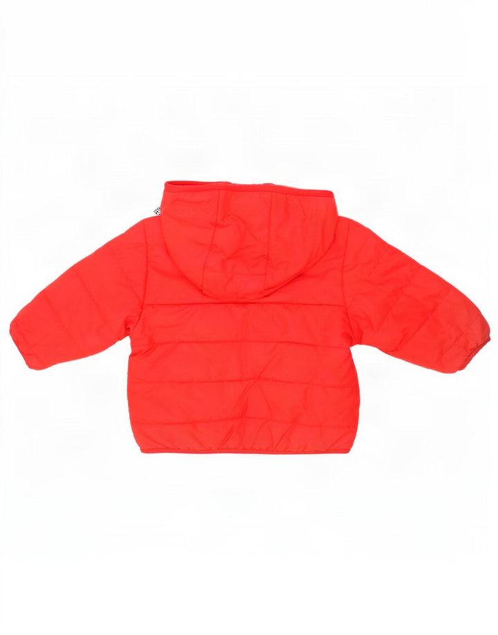 Veste matelassée à capuche Adidas bébé garçon 3-6 mois rouge polyester