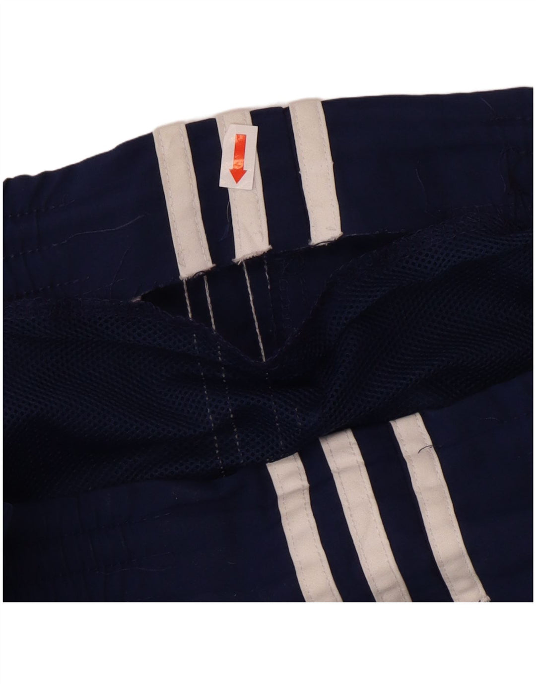 Adidas Pantalon de survêtement pour homme UK 38/40 Bleu marine moyen Polyester