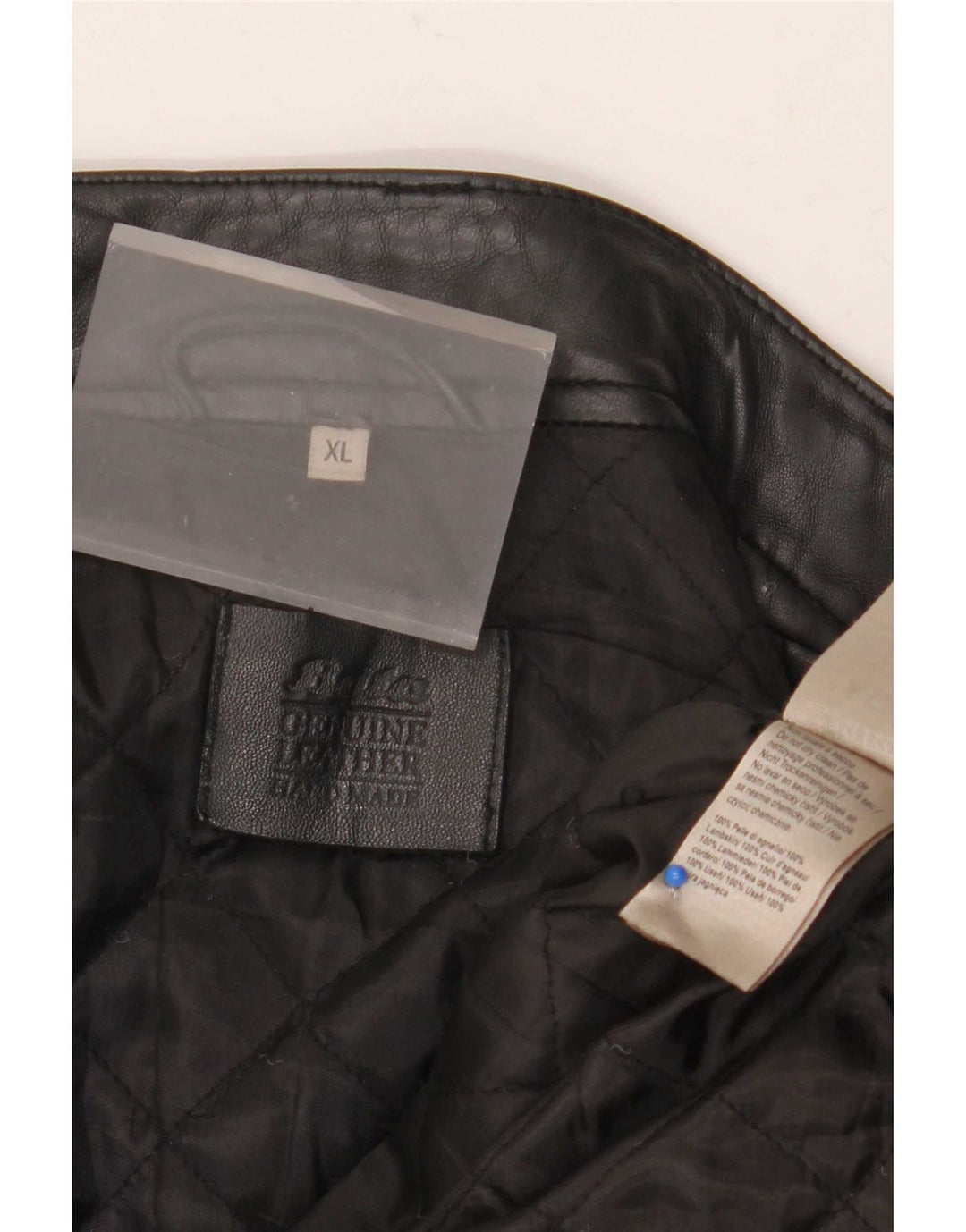 Bata Veste en cuir pour homme UK 42 XL Noir