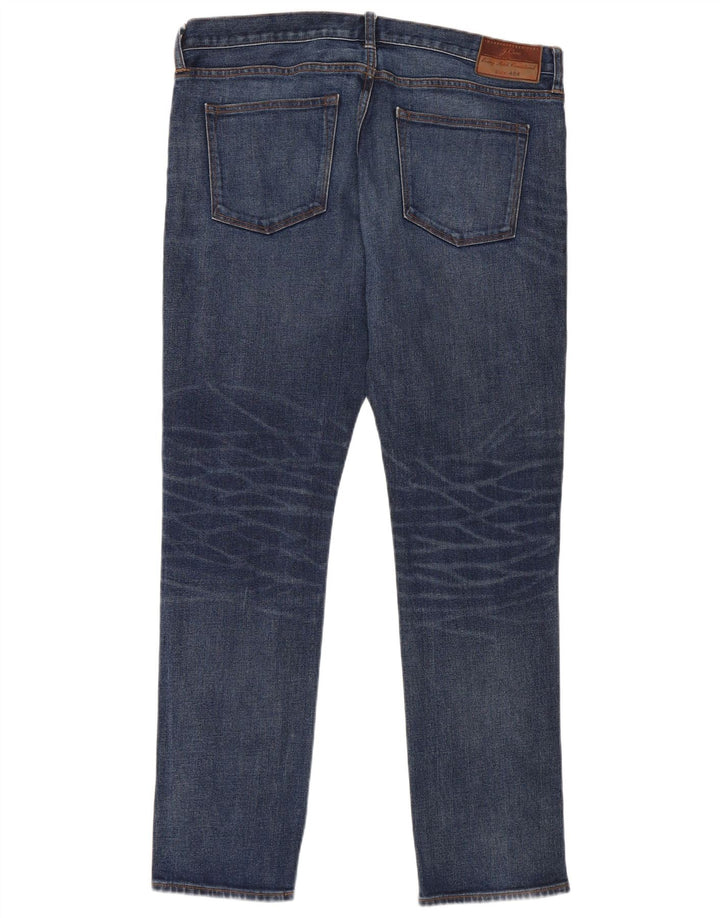 J. Crew Jean Slim Homme W36 L32 Bleu Marine Coton