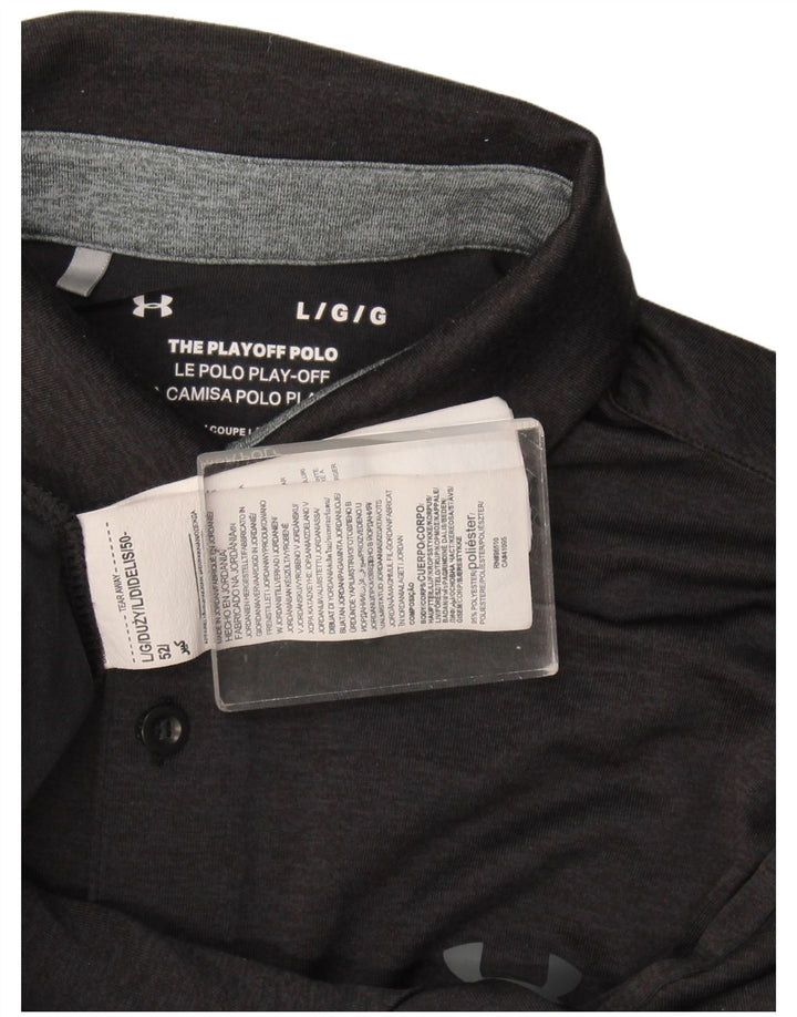 Under Armour Polo Homme Grand Noir Polyester