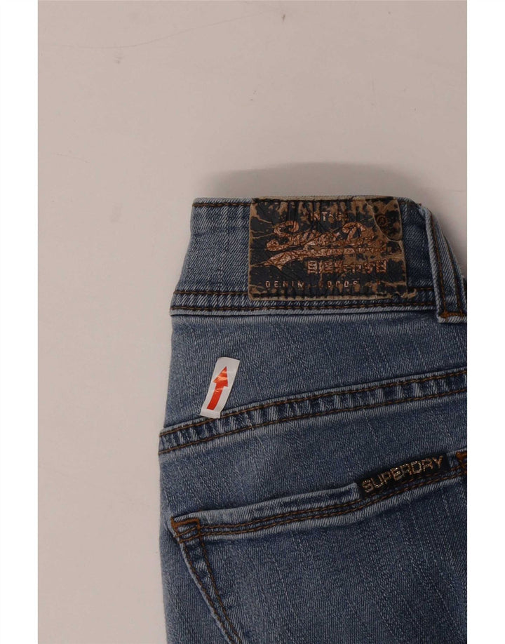 Superdry Jean Slim Cigarette W30 L32 Bleu Femme