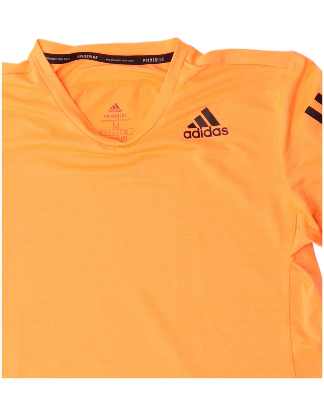 ADIDAS T-Shirt Aeroready Homme Orange Moyen Polyester