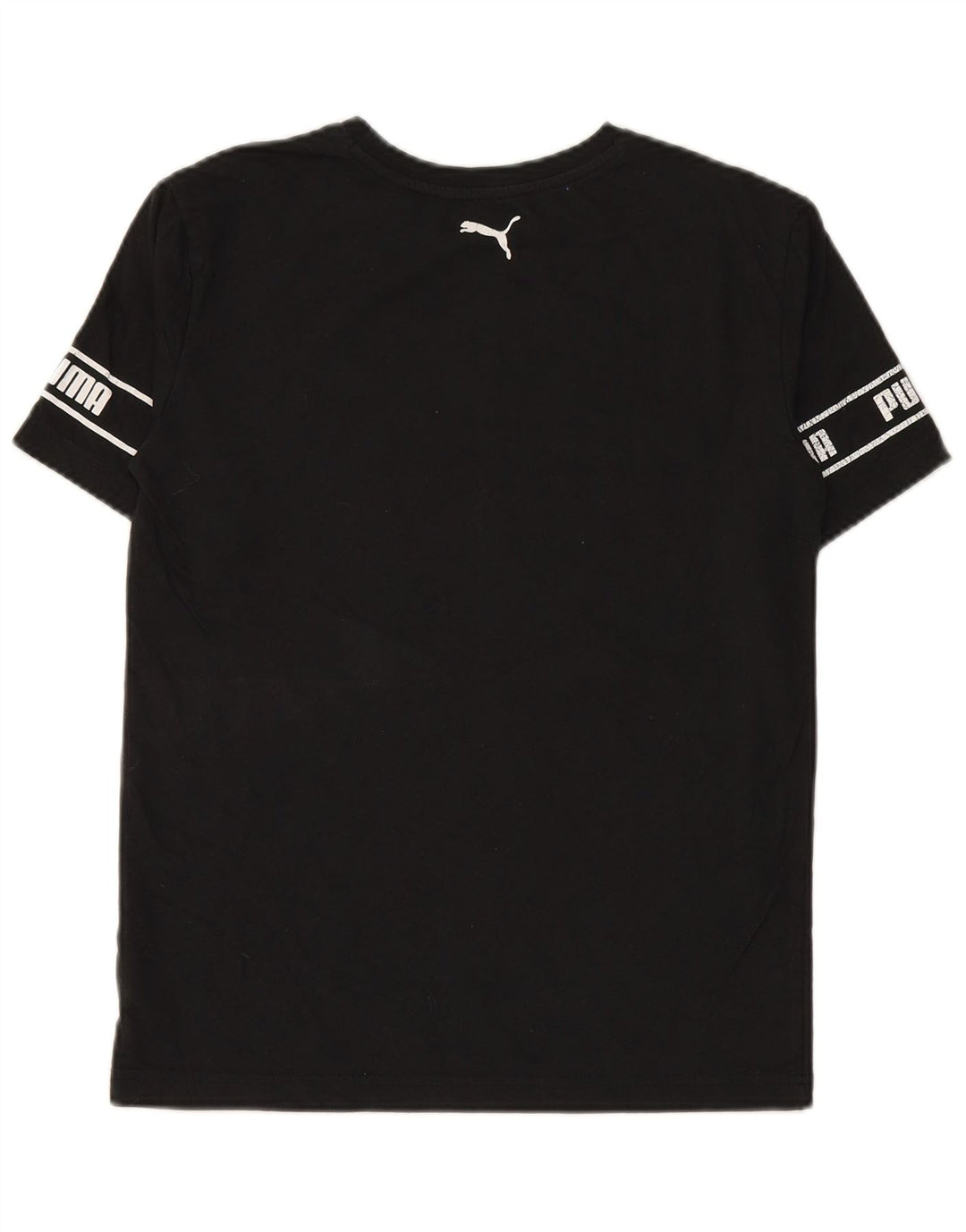 PUMA T-Shirt Graphique Garçon 13-14 Ans Grand Noir Coton