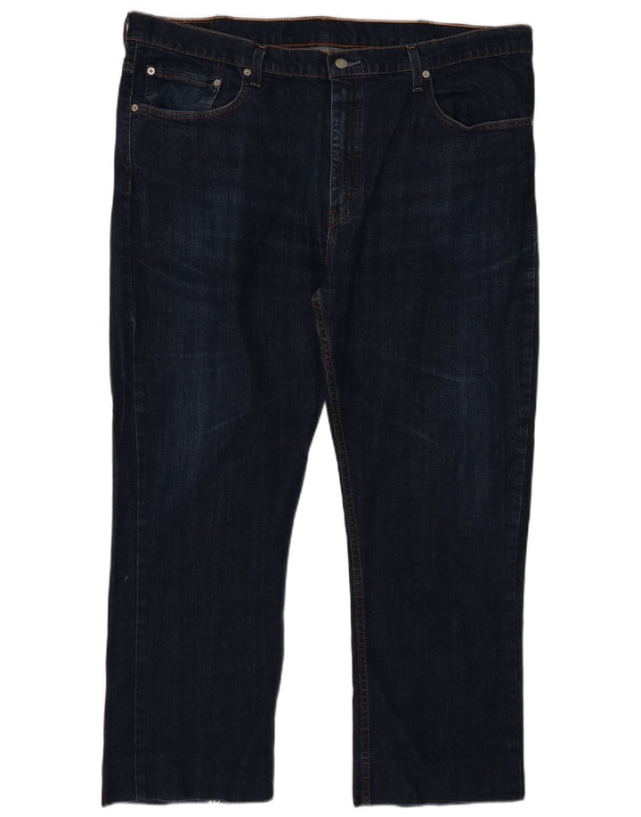 LEVI'S Jean Droit 752 Homme W42 L28 Bleu Marine Coton