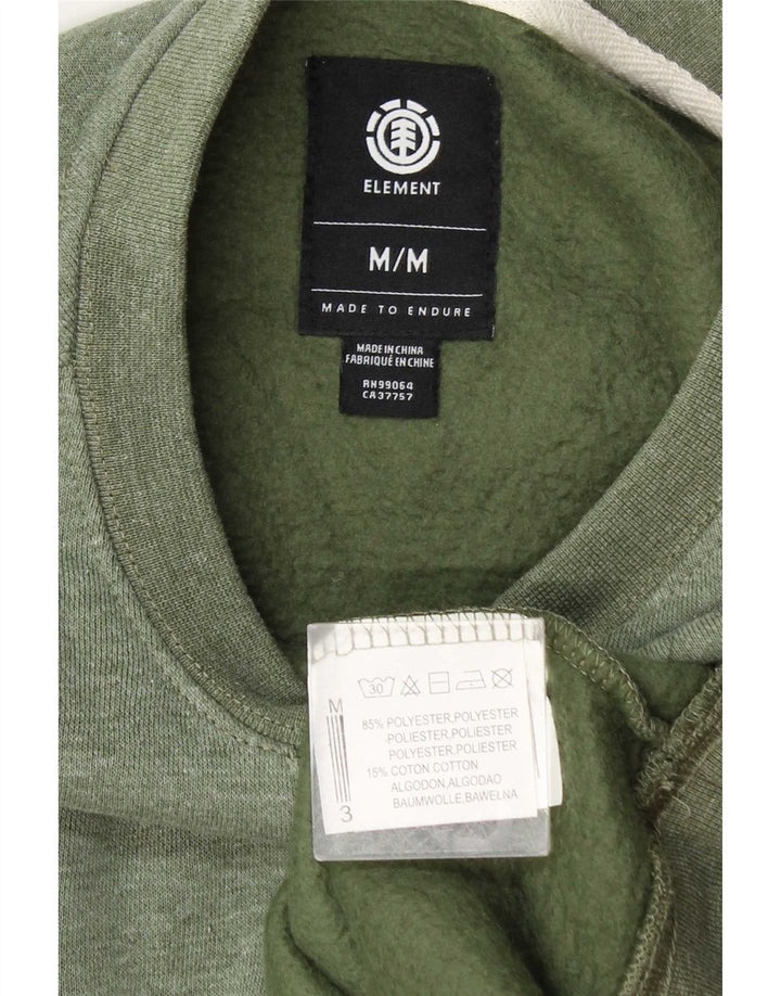 Element Sweat-Shirt Homme Vert Moyen Polyester