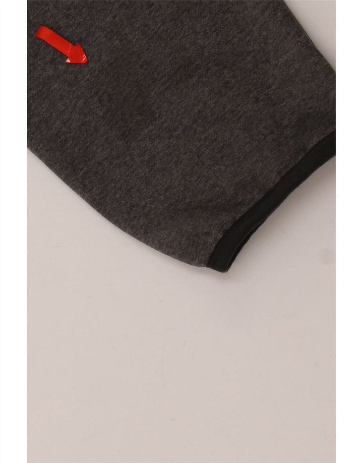 The North Face Pull à capuche zippé pour homme Large Gris Polyester