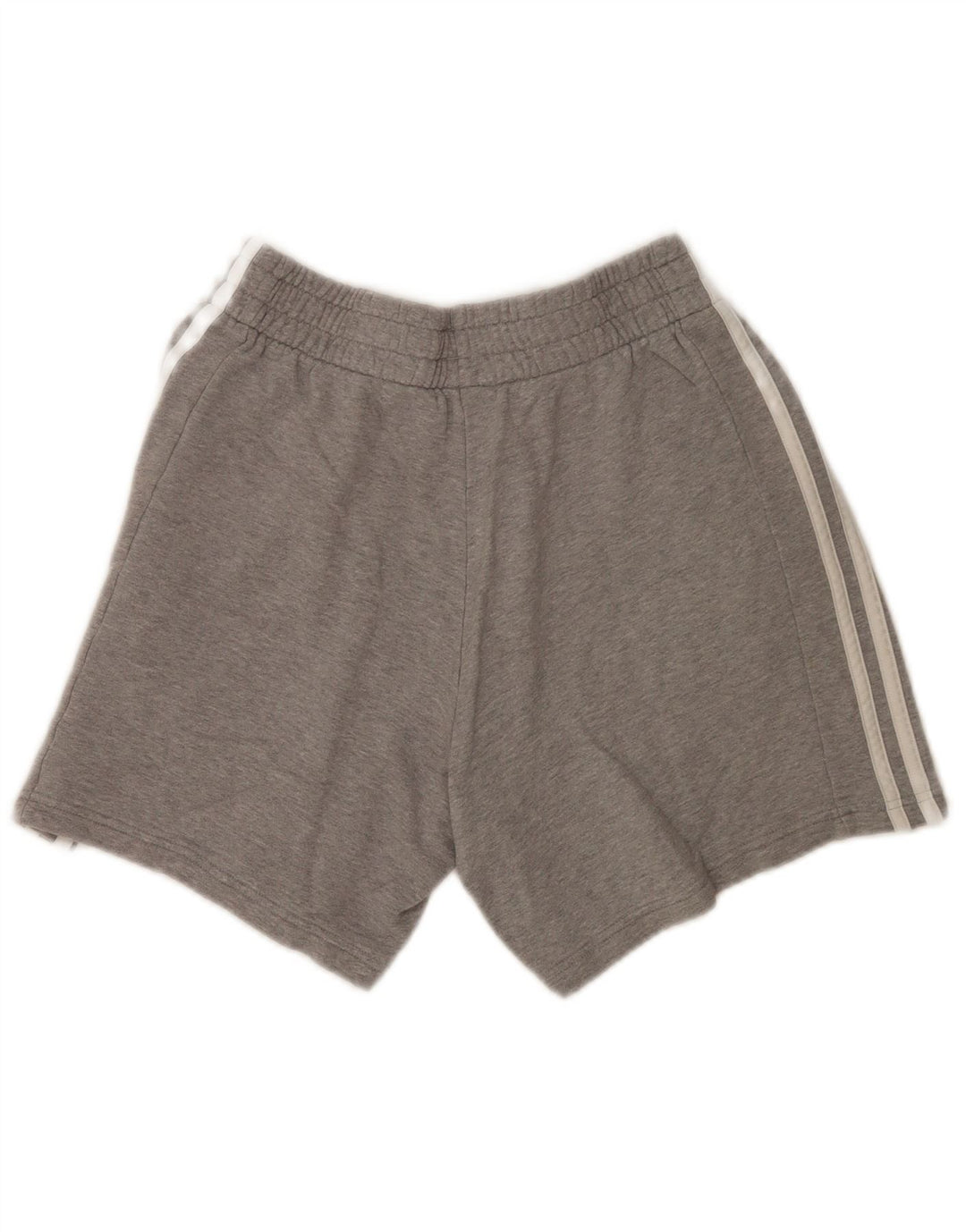 Adidas Short de sport pour homme en coton moucheté gris moyen