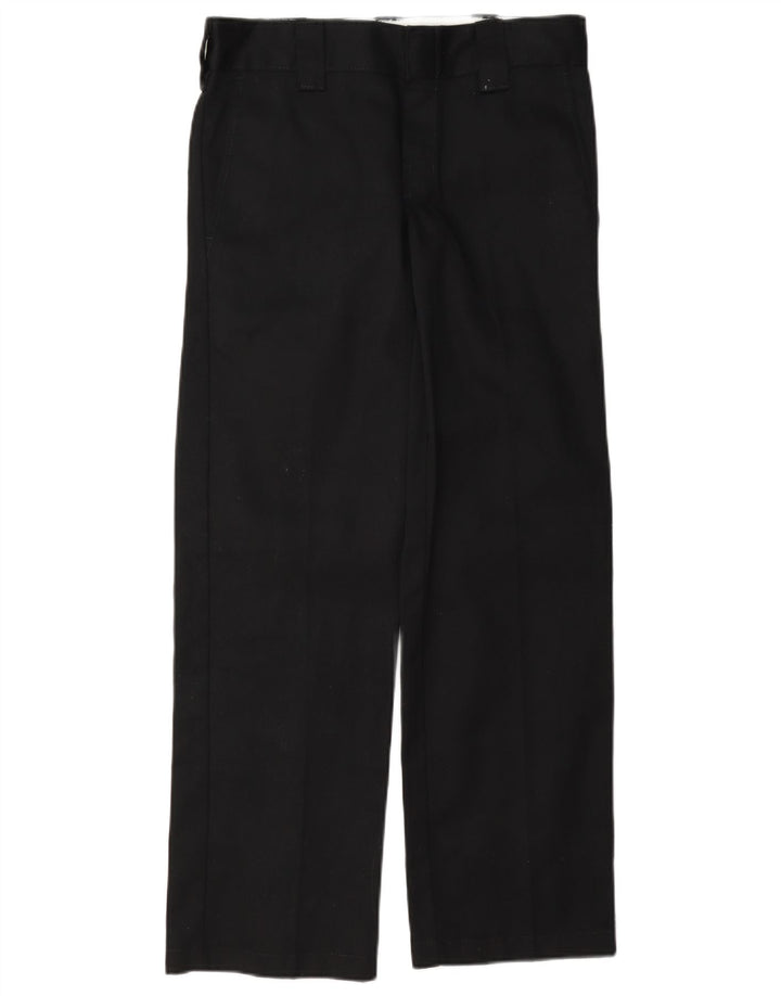 Dickies Pantalon Chino Droit Slim Femme W28 L30 Noir Polyester