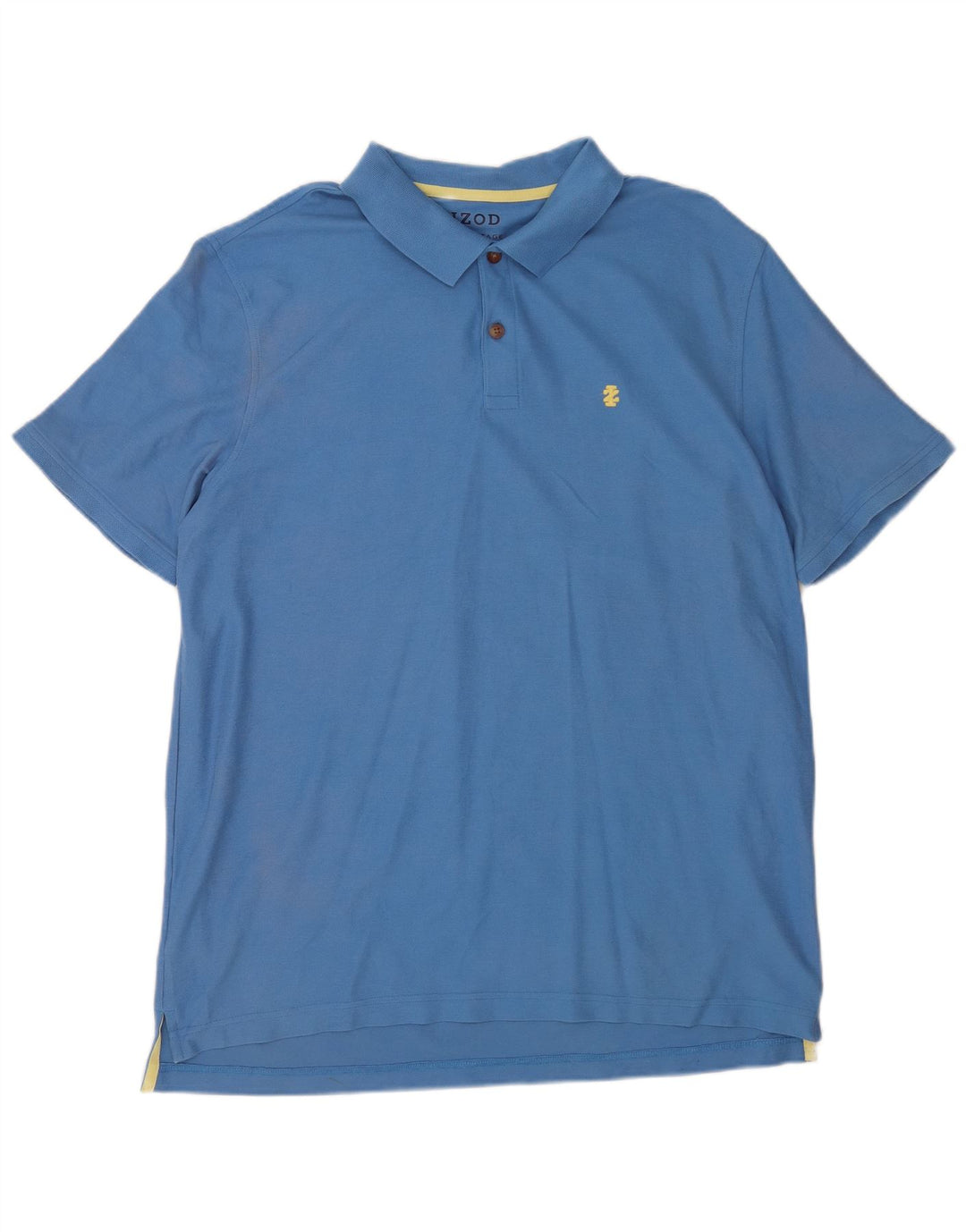 Izod Polo Homme XL Bleu Coton