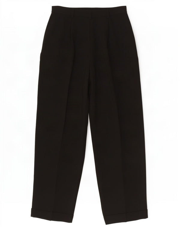 Marks & Spencer Pantalon de costume St. Michael pour femme UK 10 Small W26 L27 Noir