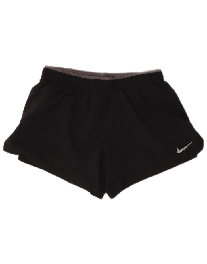 Nike Short de sport Dri Fit pour femme UK 10 Petit Gris Polyester