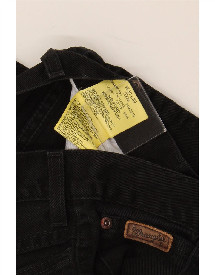 WRANGLER Jean Droit Texas Homme W30 L26 Coton Noir