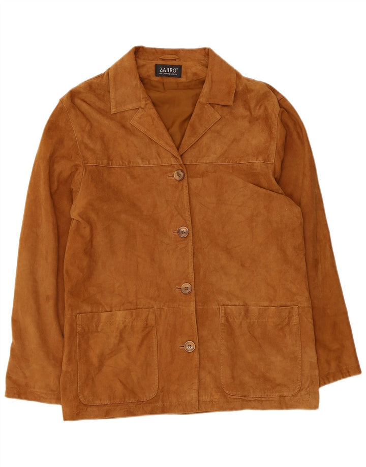 Zarro Veste En Daim Femme IT 42 Cuir Marron Moyen