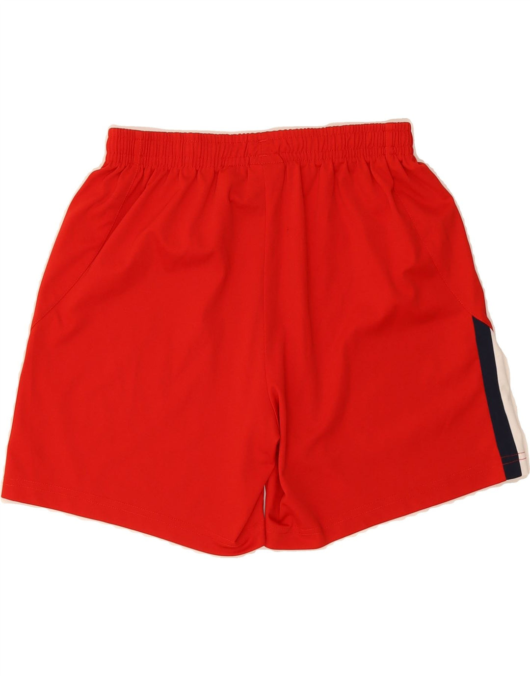 DIADORA Boys Sport Shorts 9-10 Years Large Red Colourblock Polyester Vintage Diadora and Second-Hand Diadora from Messina Hembry 