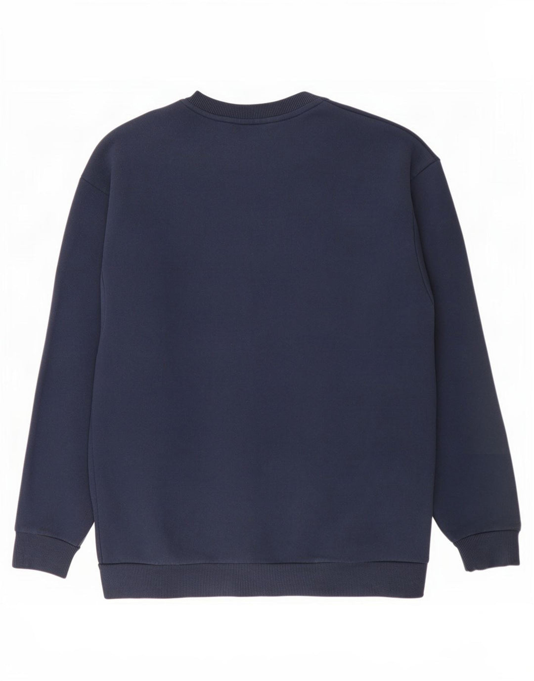 Superdry Homme Graphic Sweatshirt Jumper Petit Bleu Marine Coton