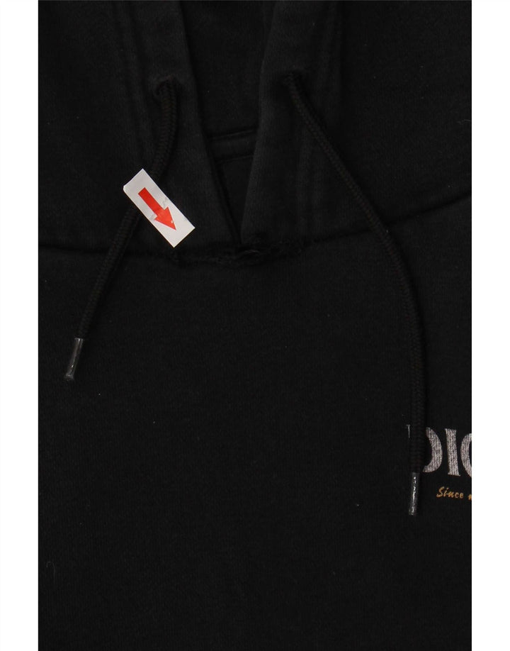 Dickies Pull à Capuche Graphique Homme Noir Moyen Coton
