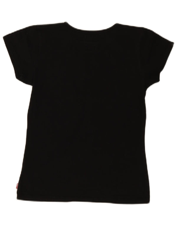 Levi's T-Shirt Graphique Fille 15-16 ans Noir Coton