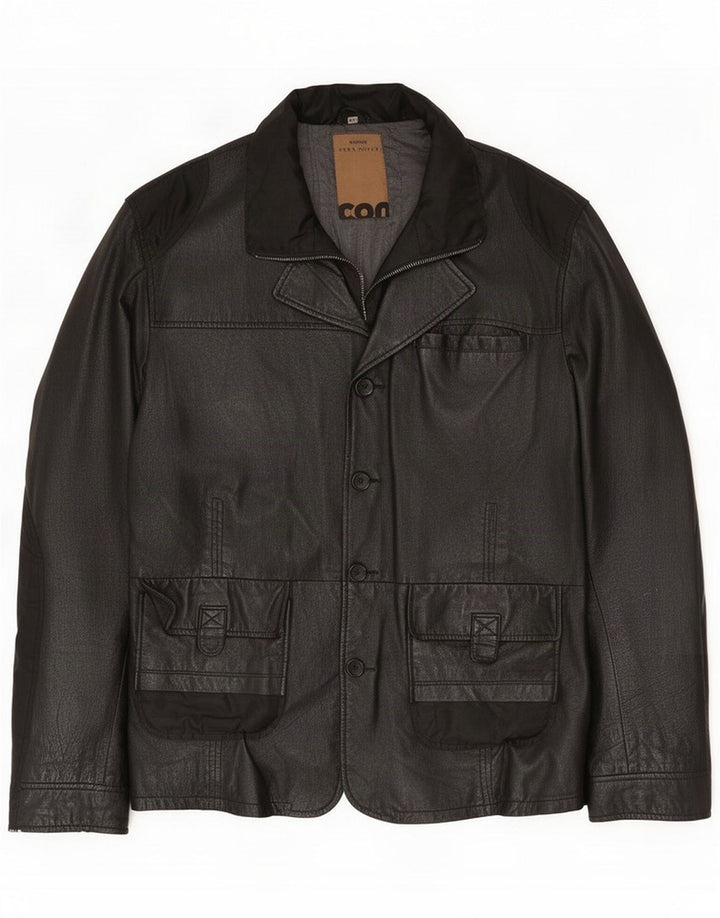 Veste en cuir homme Conbipel IT 56 2XL Noir