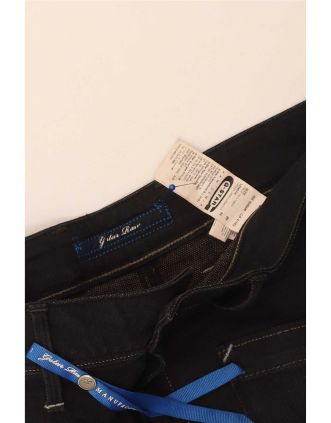 G-Star Jean Slim Femme W27 L25 Coton Noir