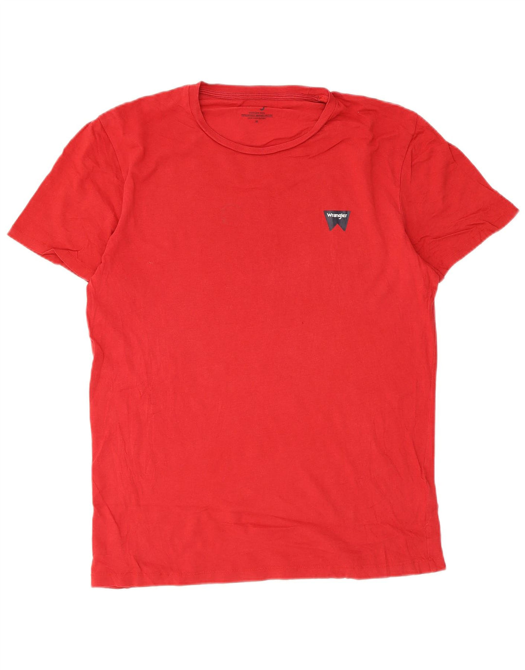 Wrangler T-Shirt Homme Rouge Moyen Coton